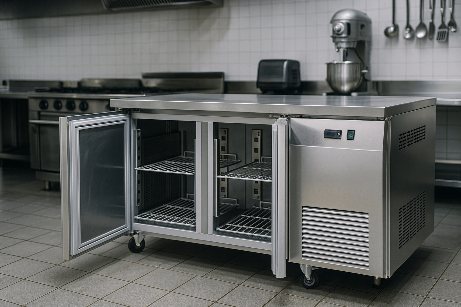 Counter Chiller, Counter Freezer